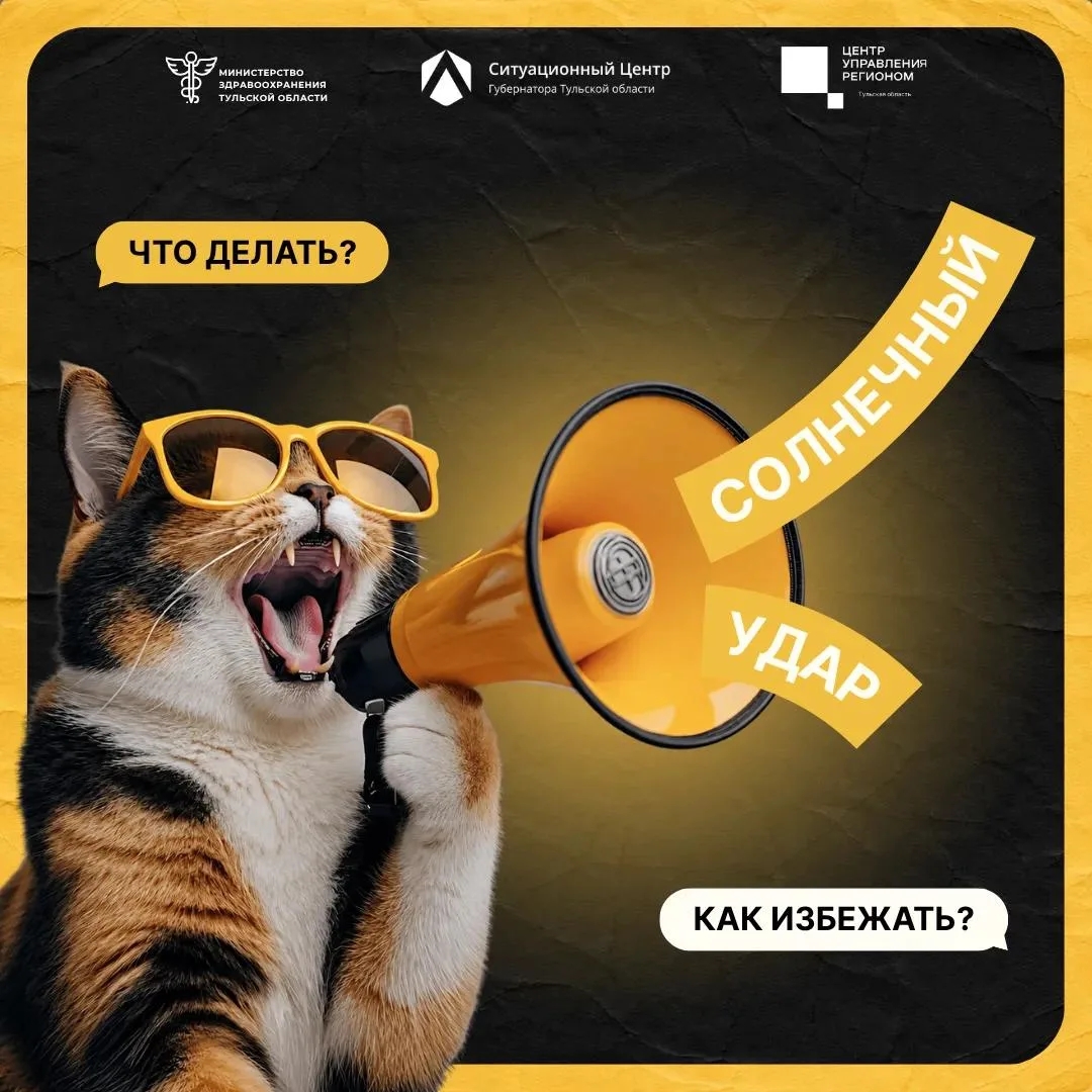 Пошла жара ☀️

Длительное пребывание на солнце может привести к ожогам и солнечному удару. Чтобы про...