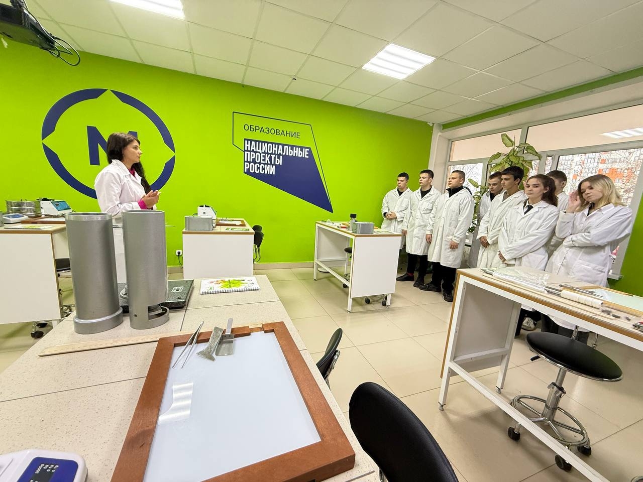 11 ноября в мастерской Агрономии преподавателем Гришко А.В. была проведена профессиональная проба «Б...