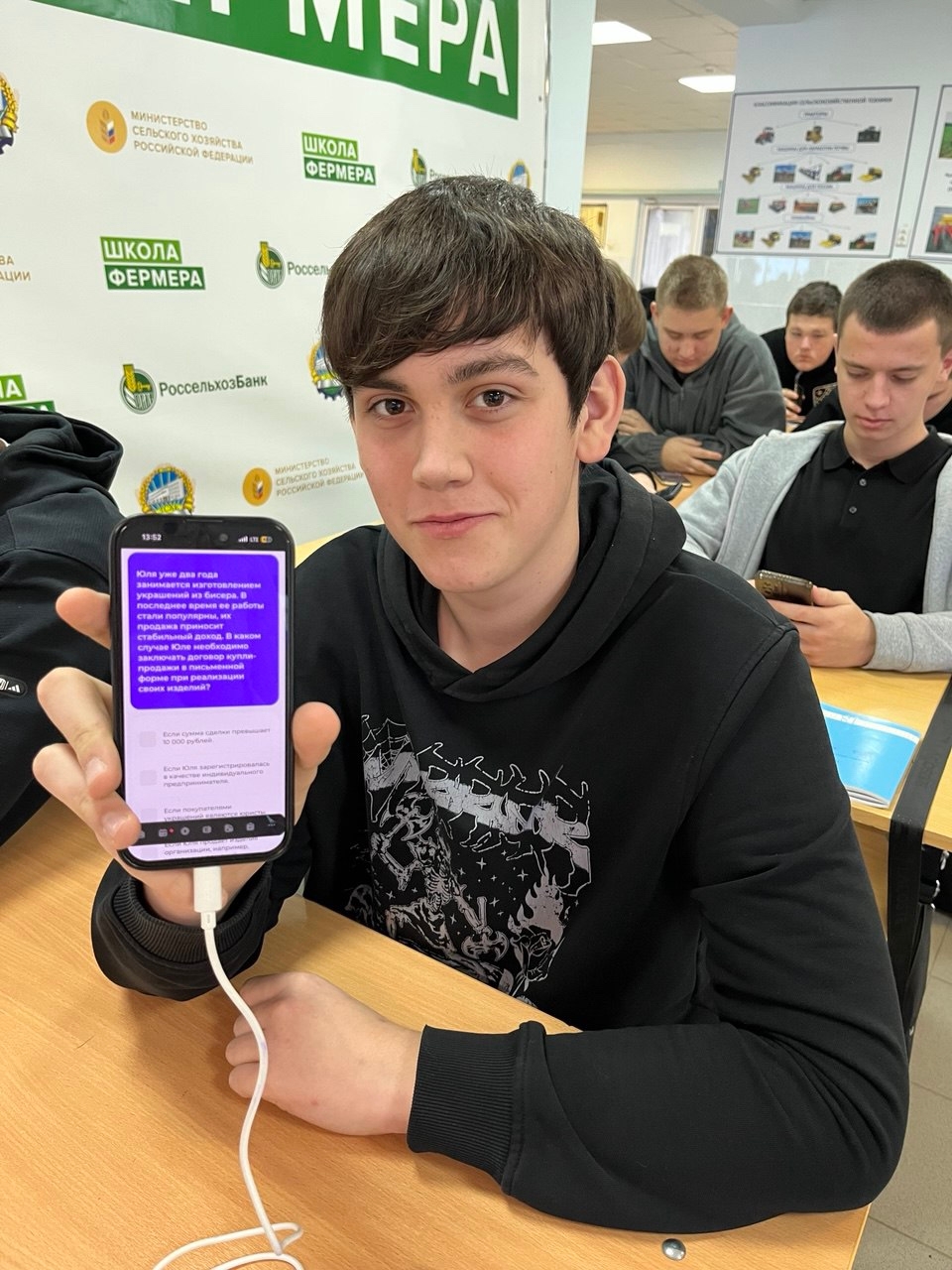 Студенты нашего колледжа ГПОУ ТО «ТСХК им.И.С. Ефанова» г.Тула приняли участие в 3 Всероссийском пра...